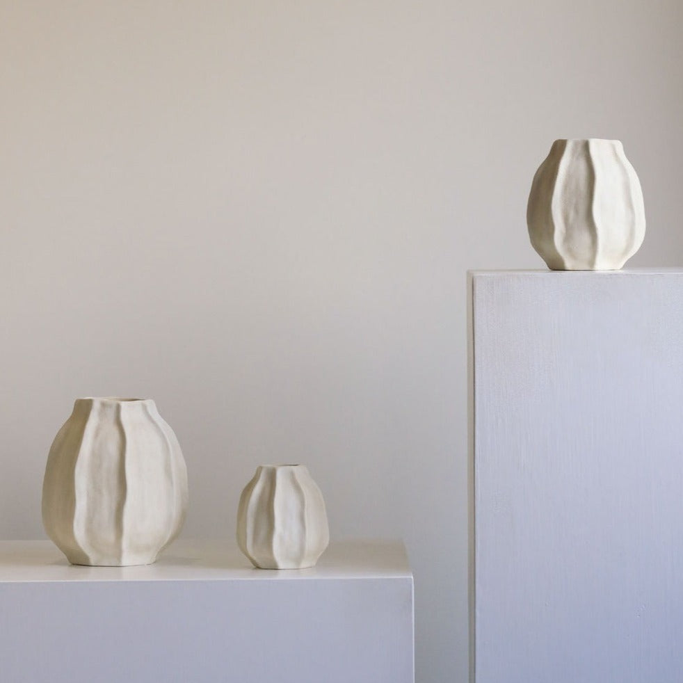 Wabi-Sabi Ridge Vase