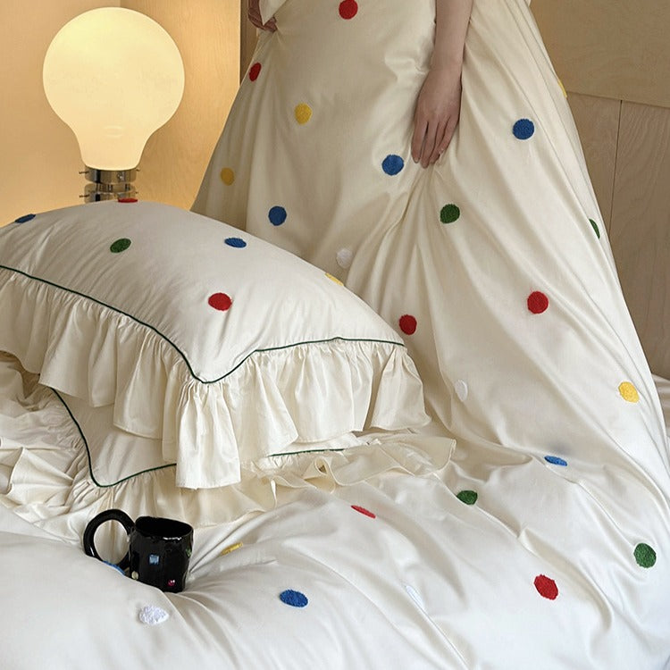 Polka Dots Party Bedding Set