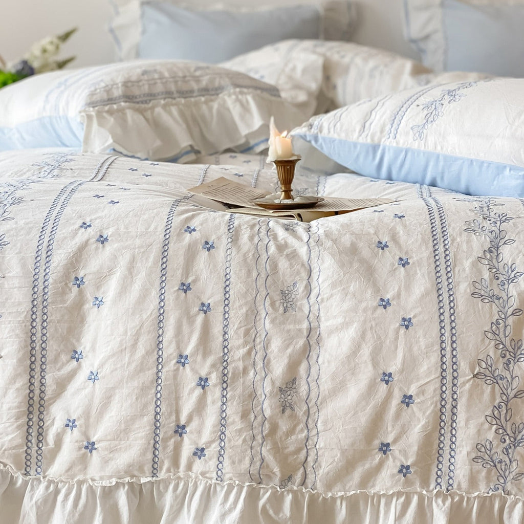 Blue Land Bedding Set