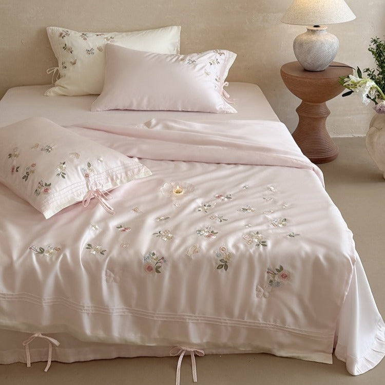 Summer Garden Summer Quilted Blanket