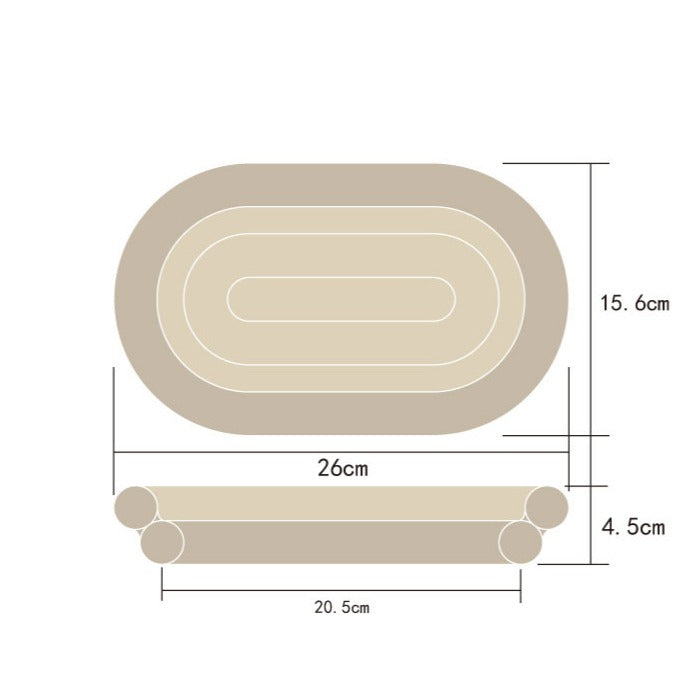 Oval Puff Tray