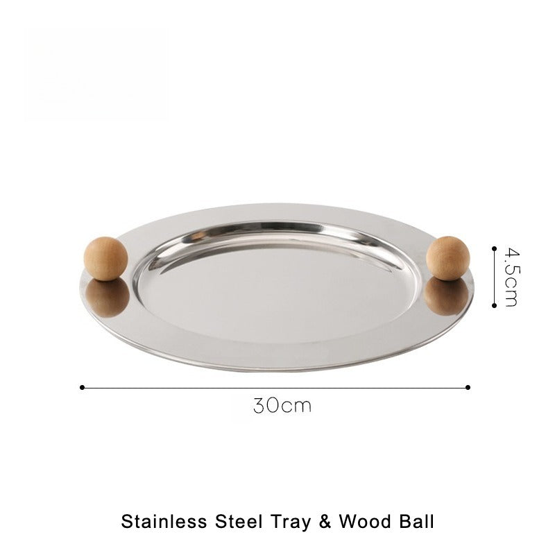 Artistic Ball Serving Tray