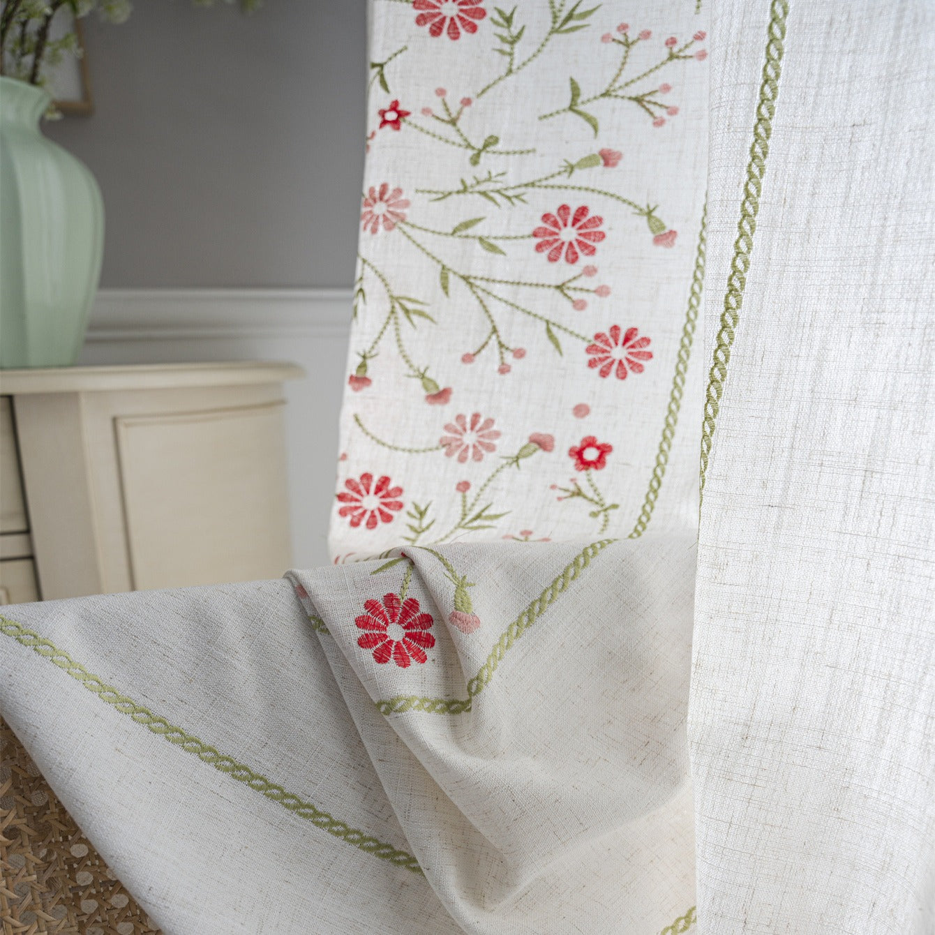 Countryside Floral Curtain