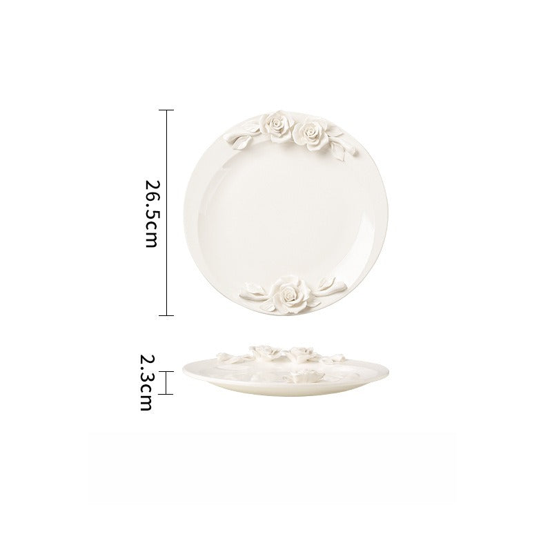 Rose‘s Secret Embossed Dinnerware