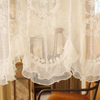 Romance Wave Lace Curtain
