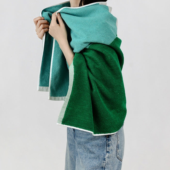 Colourful Patchwork Towel Collection