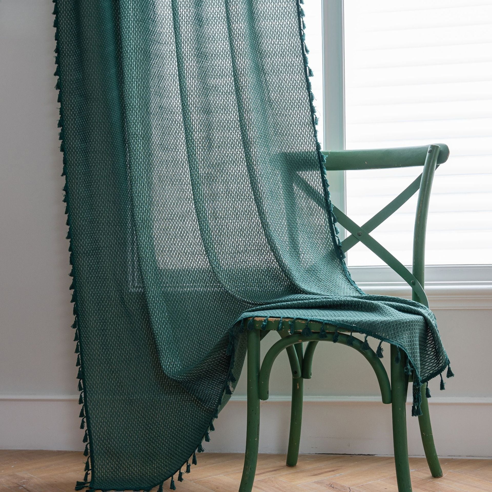 Hollow Herringbone Curtain