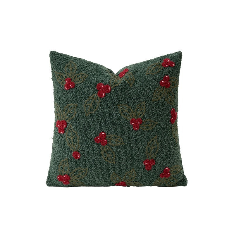 Xmas Night Tree Square Cushion