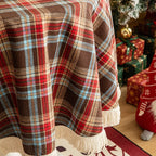 Tartan Tassel Tablecloth