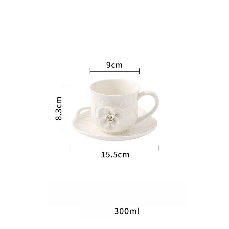 Dancing Garden Embossed Dinnerware
