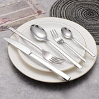 Elysian Silver Luxury Stainless Steel Cutlery Set