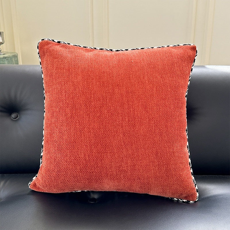 Whipstitch Chenille Cushion