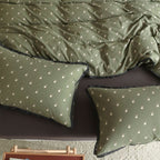 Flower & Matcha Bedding Set