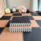 Summer Puzzle Tile Set - Coffee Fudge