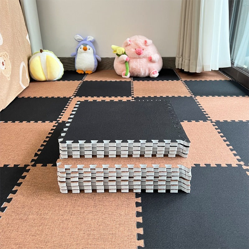 Summer Puzzle Tile Set - Coffee Fudge