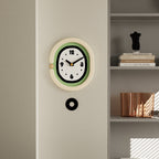 Grassy Green Wall Clock