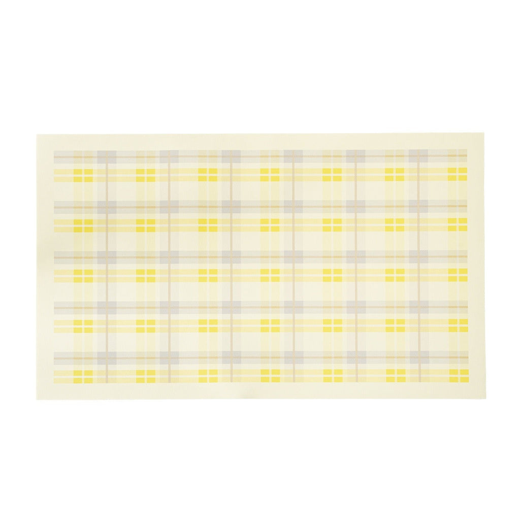 Sunny Gingham Check Bath Mat