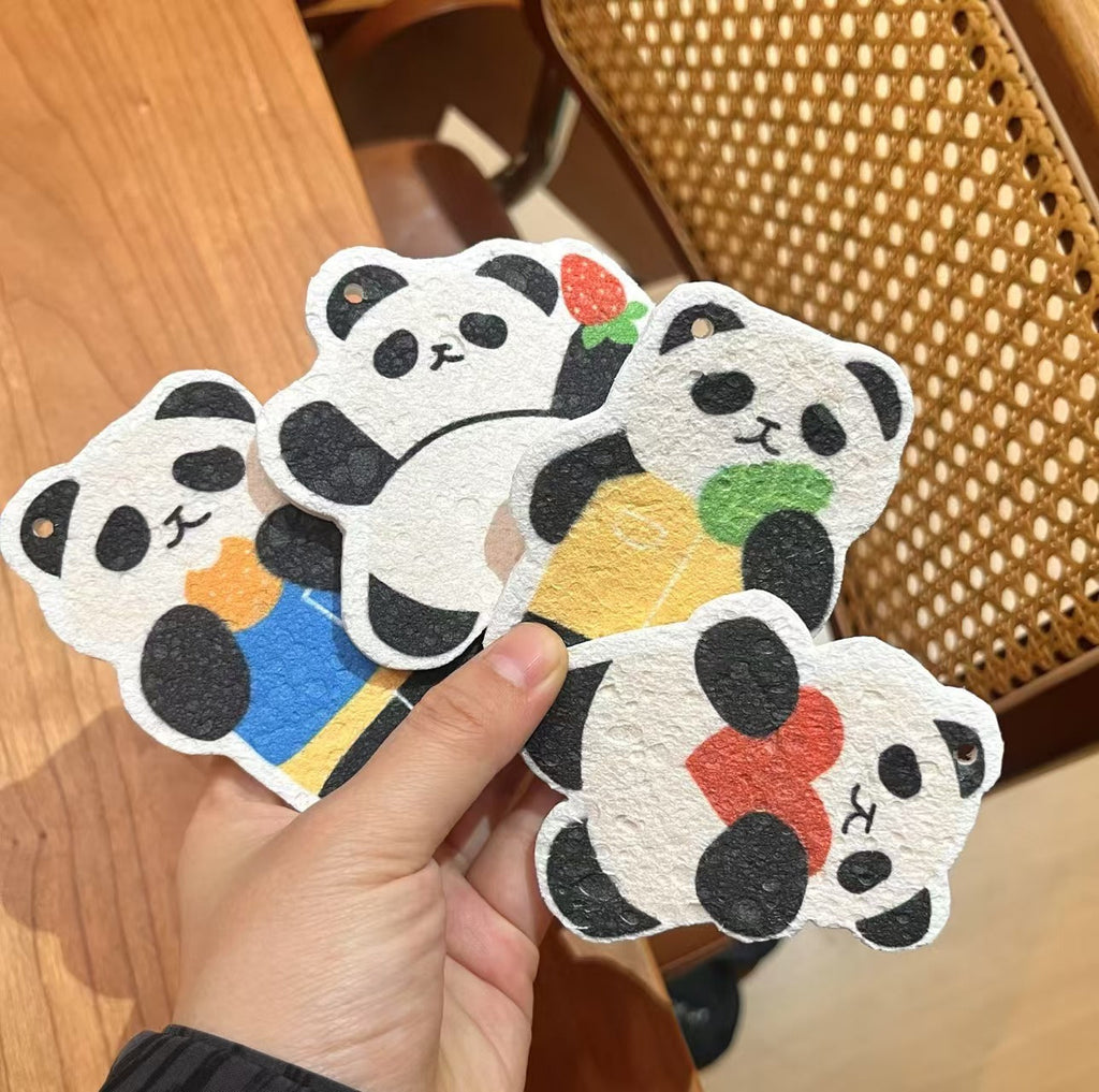 Panda Buddy Sponge Set