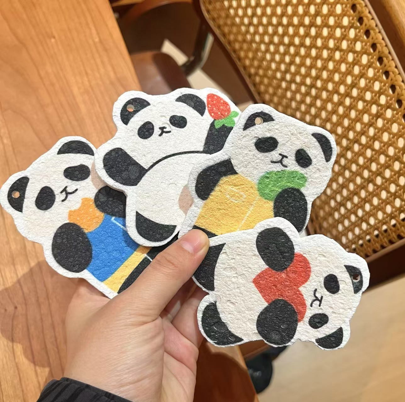 Panda Buddy Sponge Set