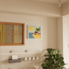 Sunny Beach Wall Clock