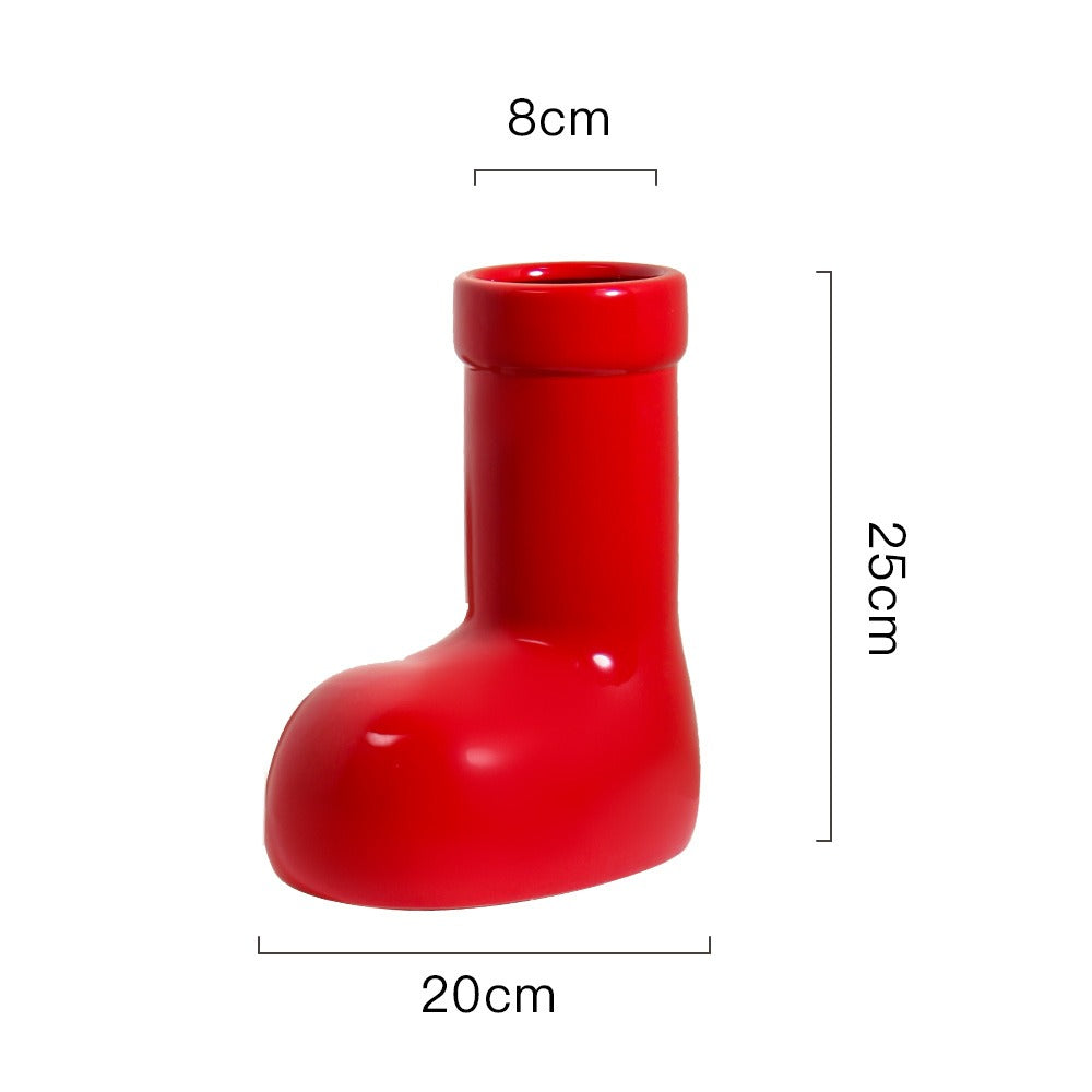 Christmas Stocking Vase
