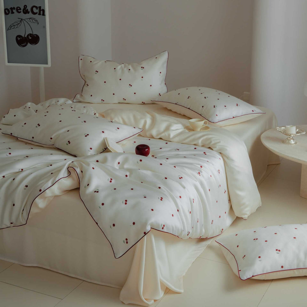 Cherry Lyocell Bedding Set