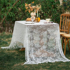 Lawn Party Lace Table Cloth