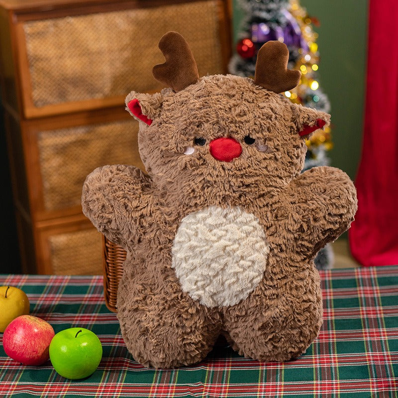 Reindeer & Pine Cushion