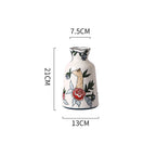 Vintage Pattern Ceramic Vase