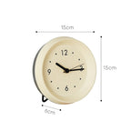 Minimal Ivory Desk Clock