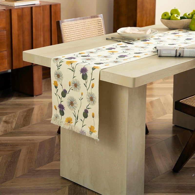 Cottage Wildflower Table Runner