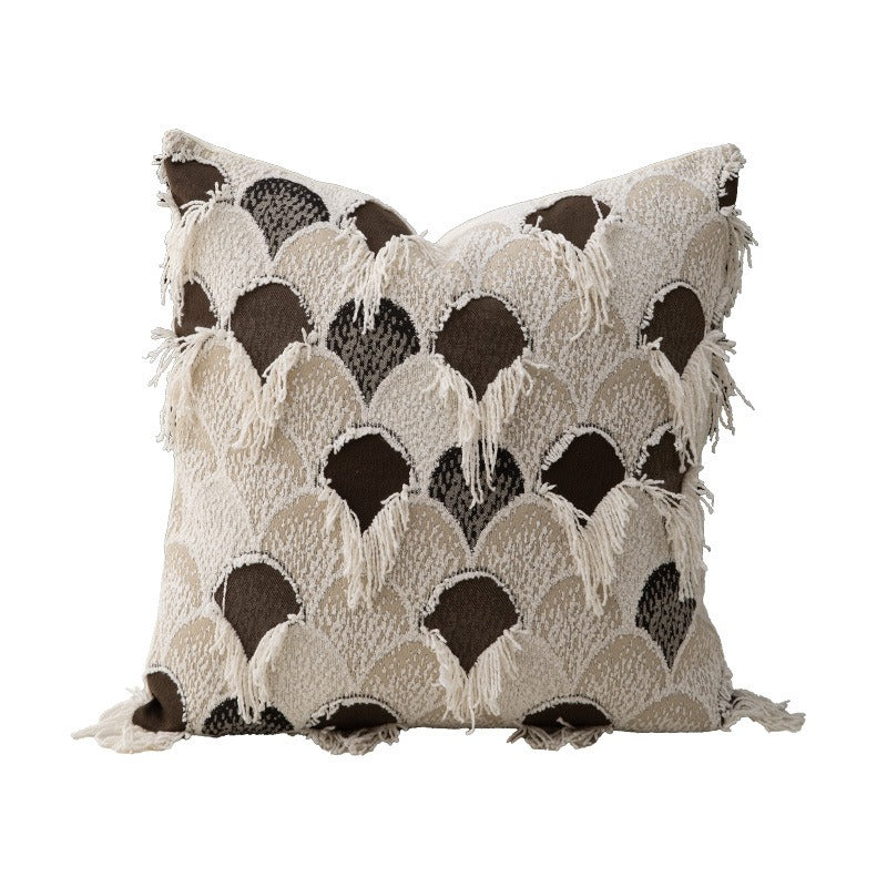 Boho Tassel Weave Cushion