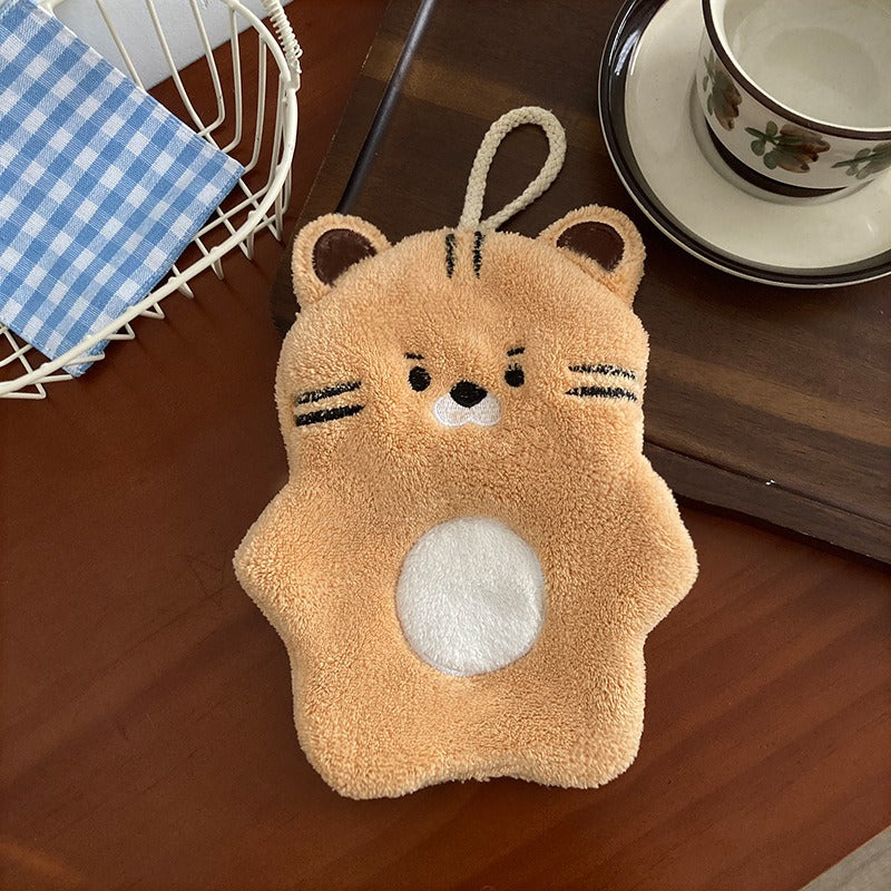 Racoon Family Hanging Hand Towel Set
