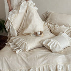 French Garden Frill Bedding Set