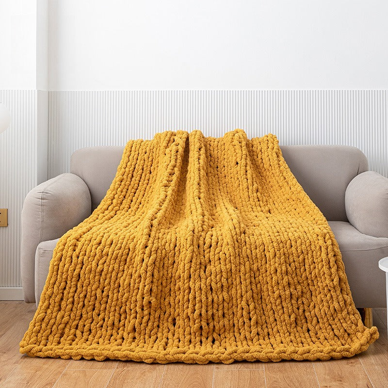 Rope Stitch Throw