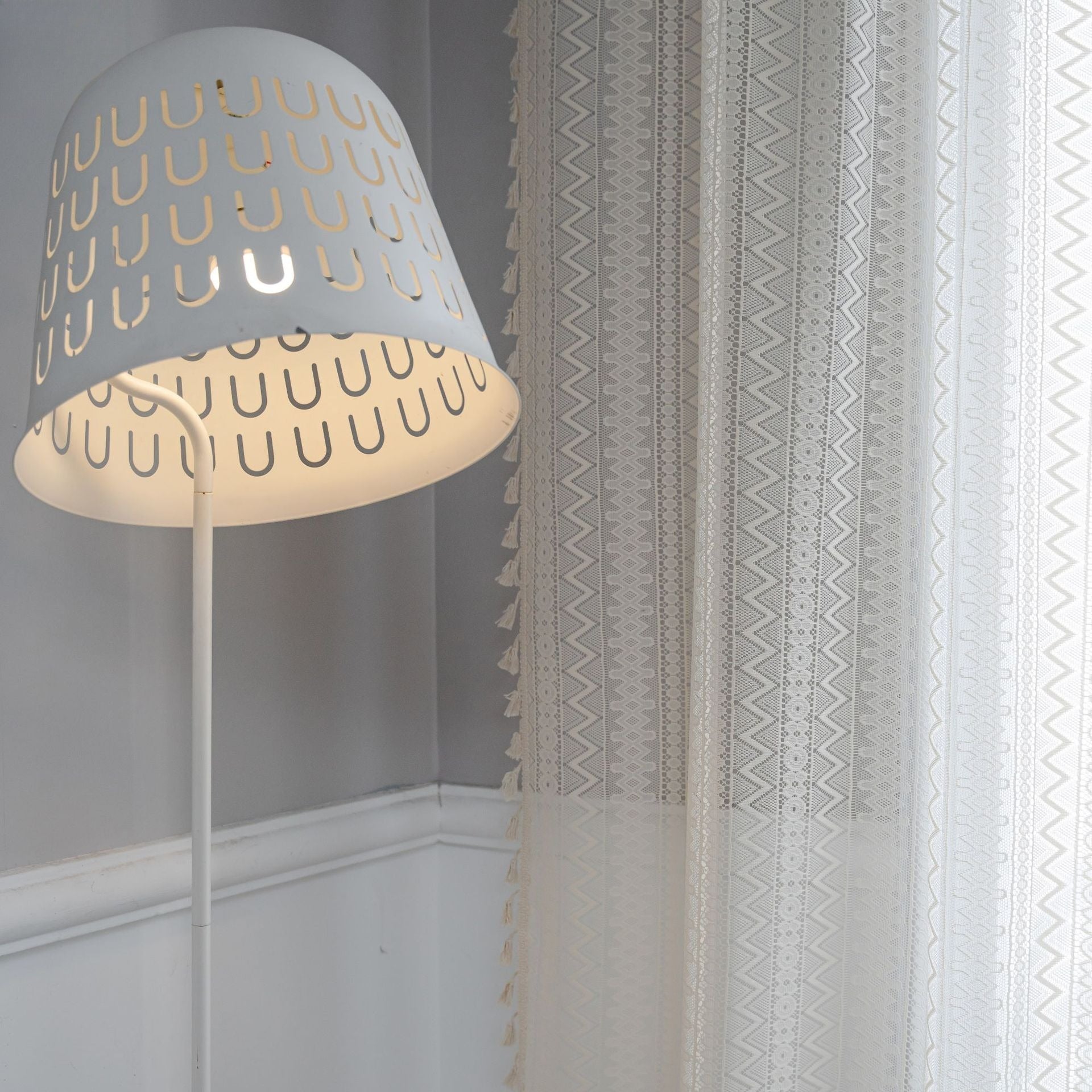 Warm Breeze Tassel Curtain