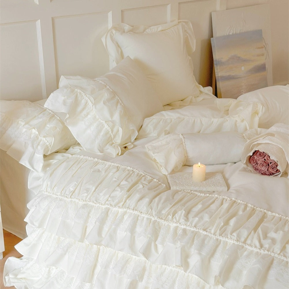 Chateau Ruffle Bedding Set - FINAL SALE