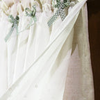 Lace & Green Check Cabinet Curtain
