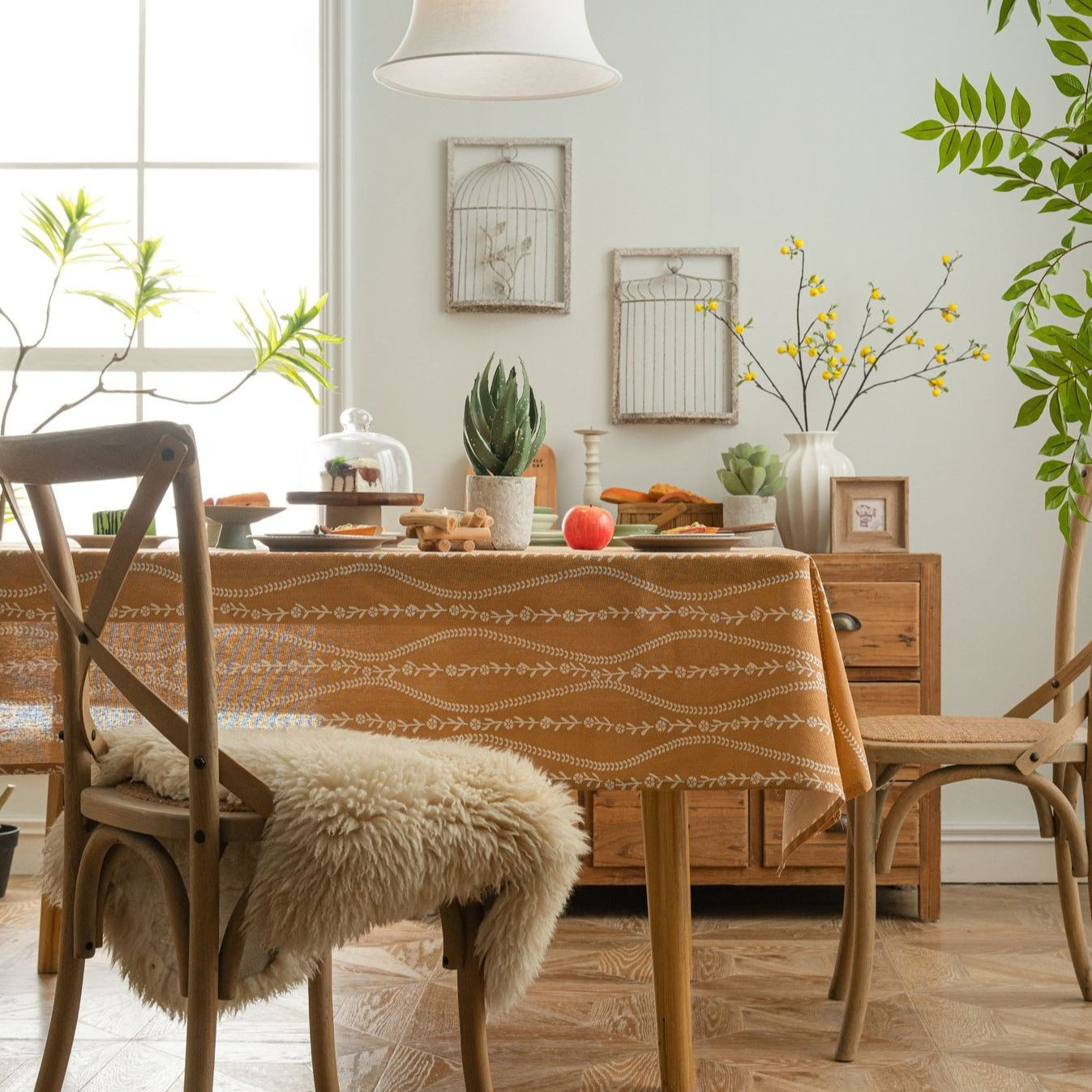 Vine Wave Tablecloth