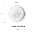 Botanical Embossed Plate