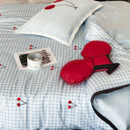 Cherry Soda Lyocell Bedding Set