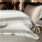 Willa Ash Modern Egyptian Cotton Satin Bedding Set