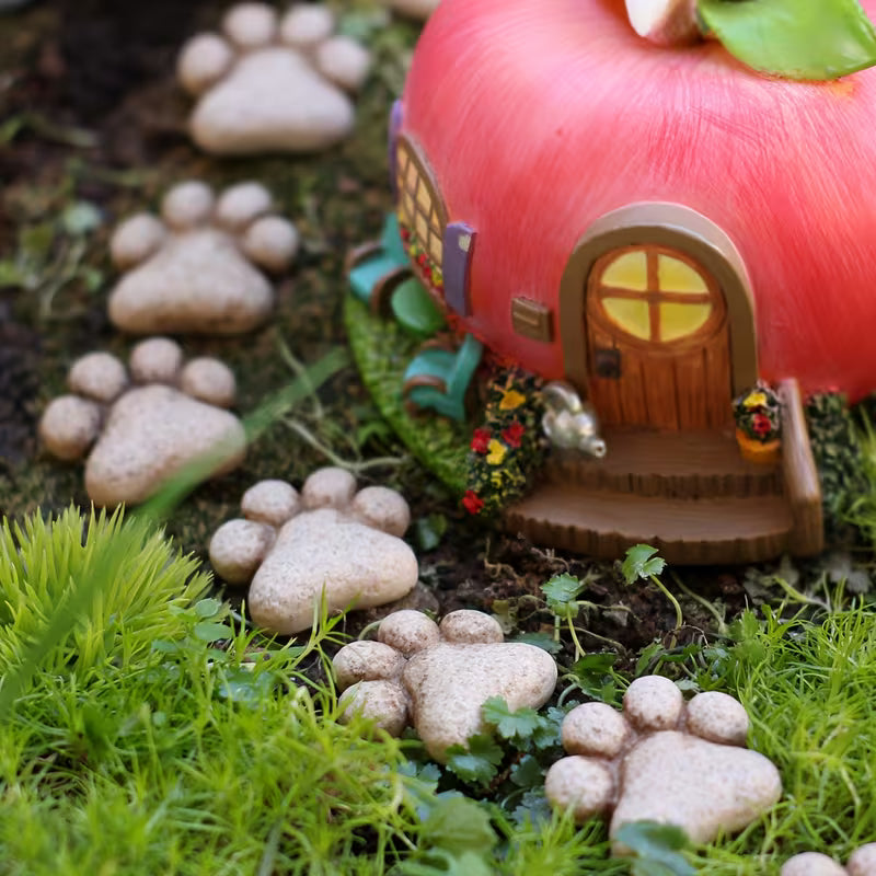 Woodland Paw Resin Stones