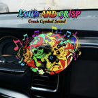 New Year Hot Sale  - Car Dashboard Drum Cymbal – Fun Accessory for Music & Rock Fans