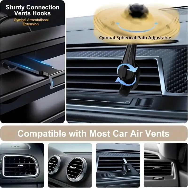New Year Hot Sale  - Car Dashboard Drum Cymbal – Fun Accessory for Music & Rock Fans