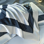 Sablier Silver Luxury Egyptian Cotton Bedding Set