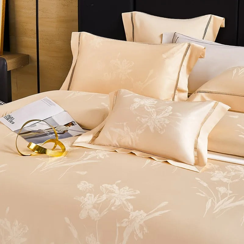 Aureate Luxury Jacquard Egyptian Cotton Bedding Set