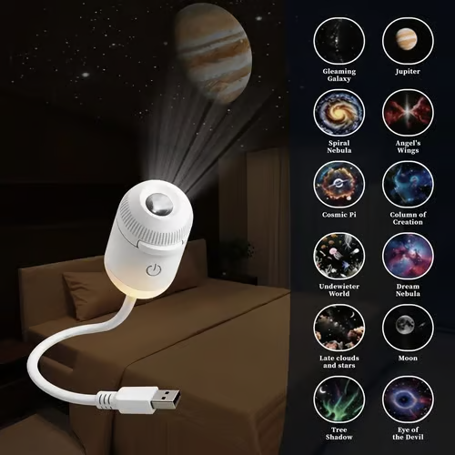 ✨ Plug-and-Play HD Star Projector