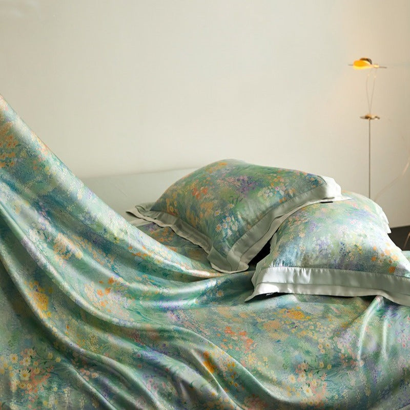 Mint Garden Lyocell Bedding Set