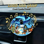 New Year Hot Sale  - Car Dashboard Drum Cymbal – Fun Accessory for Music & Rock Fans